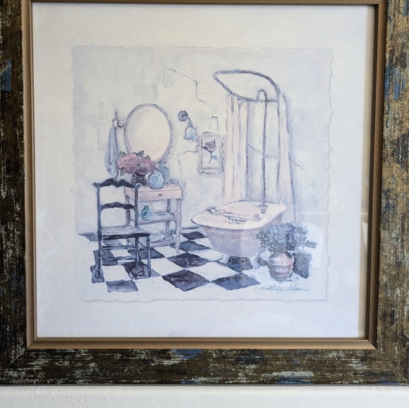 Olson bathroom prints. - Picture 3 of 5